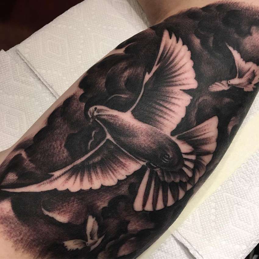 Black and Grey Tattoos by Tattoo Artist Oscar Morales